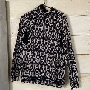 Lululemon ikat print half zip jacket
